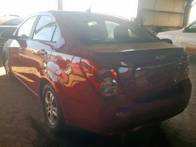 1G1JA5SH9C4171420 - 2012 CHEVROLET SONIC LS 双色 照片 3