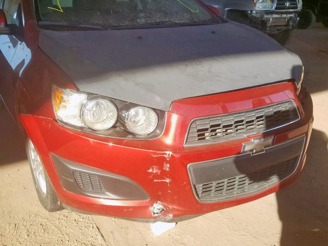 1G1JA5SH9C4171420 - 2012 CHEVROLET SONIC LS 双色 照片 9