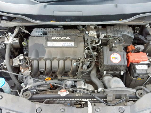 JHMZE2H79DS004045 - 2013 HONDA INSIGHT EX GRAY photo 7