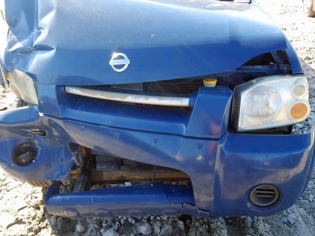 1N6DD26S12C353226 - 2002 NISSAN FRONTIER K BLUE photo 7