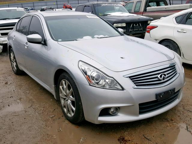 JN1CV6AR7CM973455 - 2012 INFINITI G37 SILVER photo 1