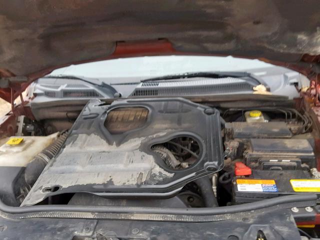 1J8HH48K69C500337 - 2009 JEEP COMMANDER Tünd qırmızı foto 7