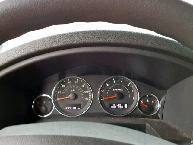 1J8HH48K69C500337 - 2009 JEEP COMMANDER Tünd qırmızı foto 8