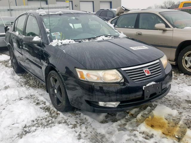 1G8AL58B86Z16334 - 2006 SATURN ION LEVEL BLACK photo 1