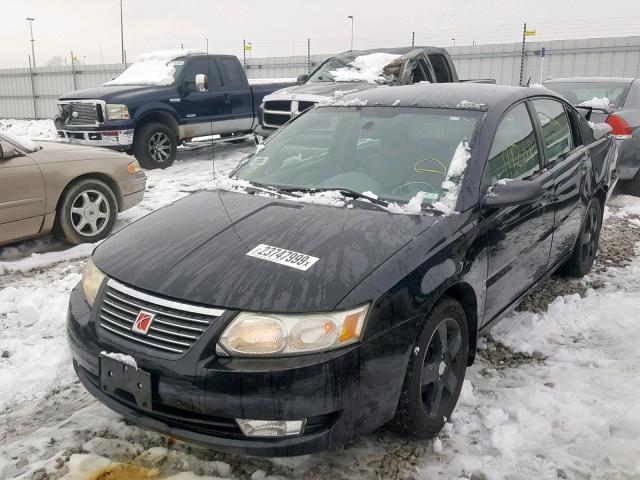 1G8AL58B86Z16334 - 2006 SATURN ION LEVEL BLACK photo 2
