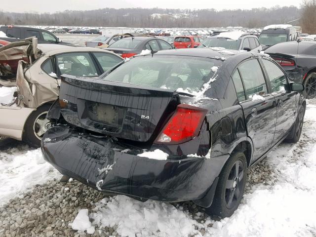 1G8AL58B86Z16334 - 2006 SATURN ION LEVEL BLACK photo 4