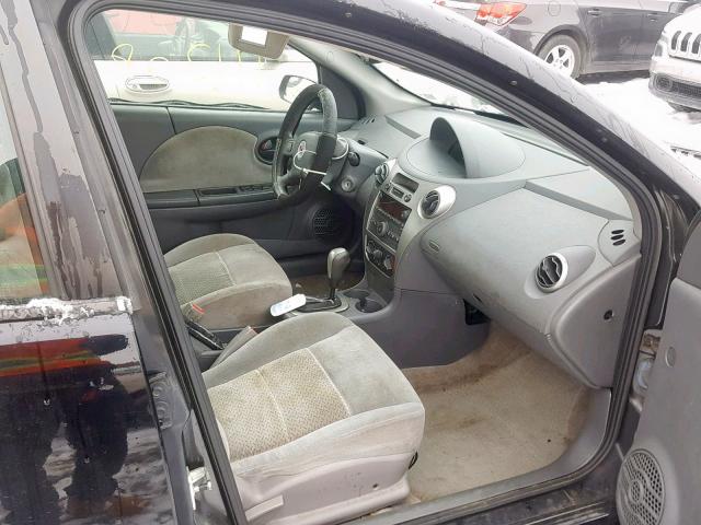 1G8AL58B86Z16334 - 2006 SATURN ION LEVEL BLACK photo 5