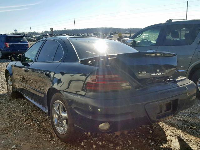 1G2NE52F63C297045 - 2003 PONTIAC GRAND AM S BLACK photo 3