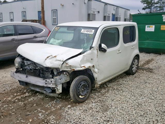 JN8AZ28RX9T129405 - 2009 NISSAN CUBE BASE WHITE photo 2