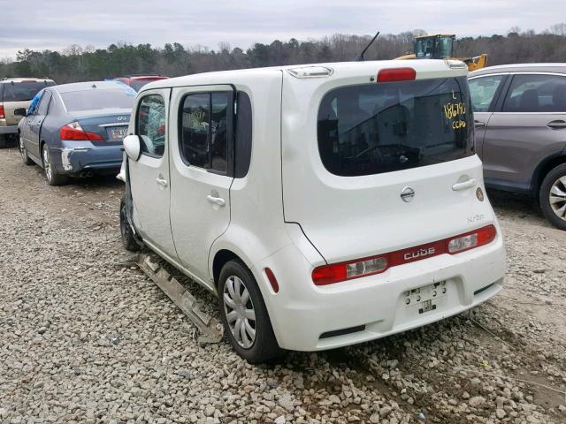 JN8AZ28RX9T129405 - 2009 NISSAN CUBE BASE WHITE photo 3