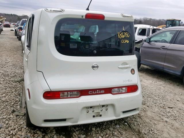 JN8AZ28RX9T129405 - 2009 NISSAN CUBE BASE WHITE photo 9