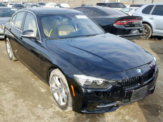 WBA8B9G39HNU55460 - 2017 BMW 330 I BLACK photo 1