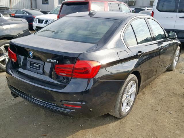 WBA8B9G39HNU55460 - 2017 BMW 330 I BLACK photo 4