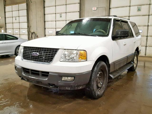 1FMPU16L84LB73551 - 2004 FORD EXPEDITION WHITE photo 2