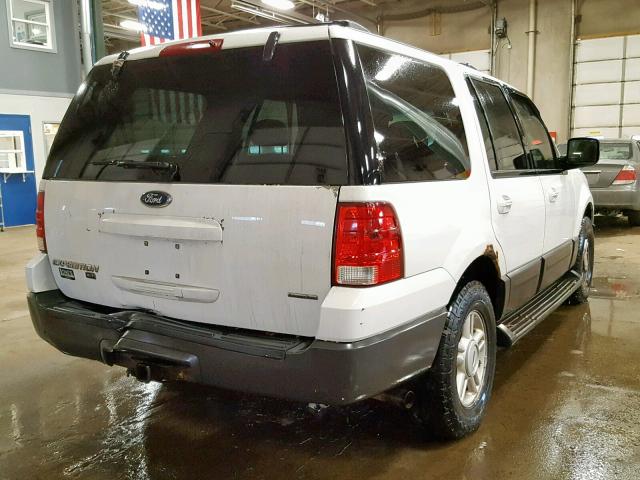 1FMPU16L84LB73551 - 2004 FORD EXPEDITION WHITE photo 4