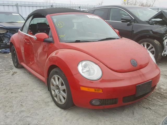 3VWRF21Y97M401265 - 2007 VOLKSWAGEN NEW BEETLE Qırmızı foto 1