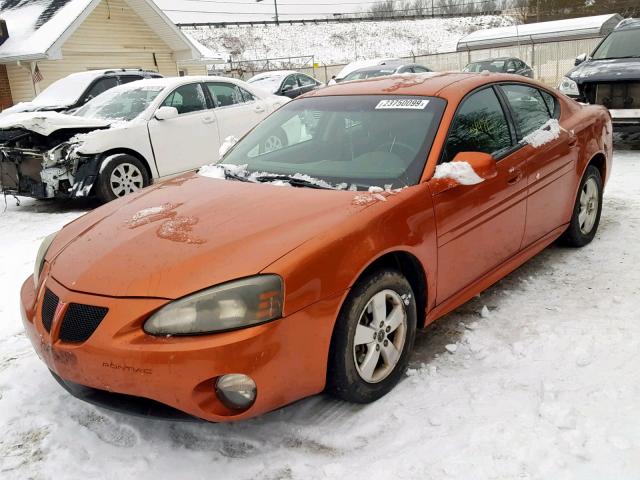 2G2WP522951178801 - 2005 PONTIAC GRAND PRIX ORANGE photo 2