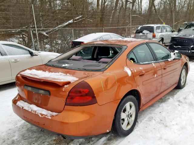 2G2WP522951178801 - 2005 PONTIAC GRAND PRIX ORANGE photo 4