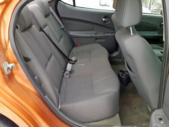 2G2WP522951178801 - 2005 PONTIAC GRAND PRIX ORANGE photo 6