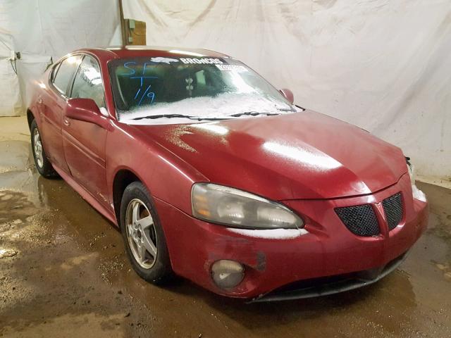 2G2WP522541229273 - 2004 PONTIAC GRAND PRIX MAROON photo 1