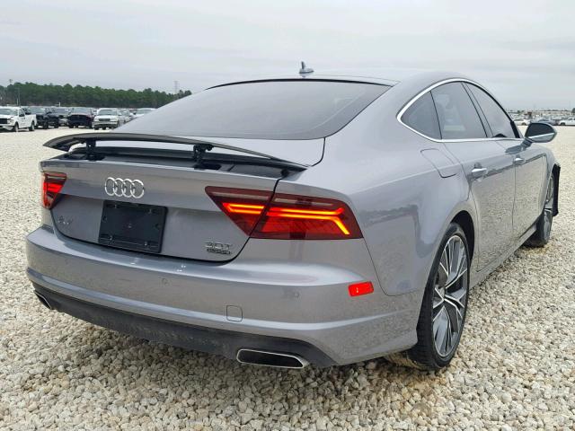 WAU2GAFC9GN185851 - 2016 AUDI A7 PRESTIG GRAY photo 4