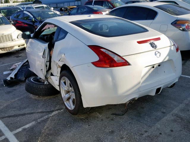 JN1AZ4EHXBM553303 - 2011 NISSAN 370Z BASE WHITE photo 3