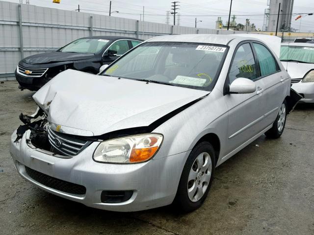 KNAFE122985529426 - 2008 KIA SPECTRA EX SILVER photo 2