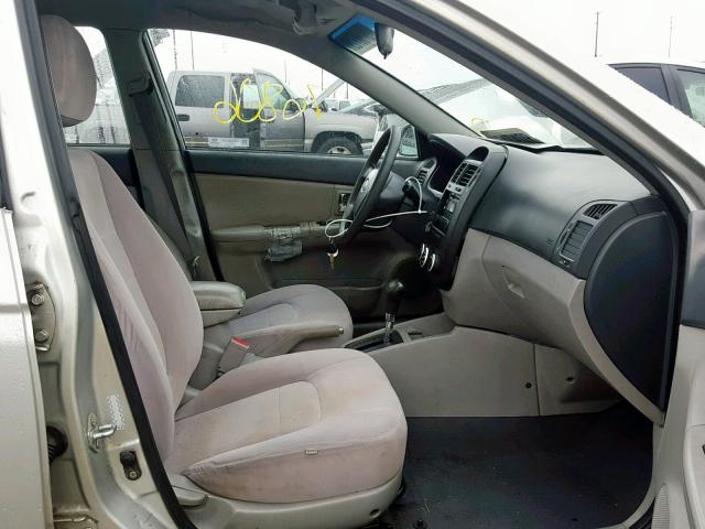 KNAFE122985529426 - 2008 KIA SPECTRA EX SILVER photo 5