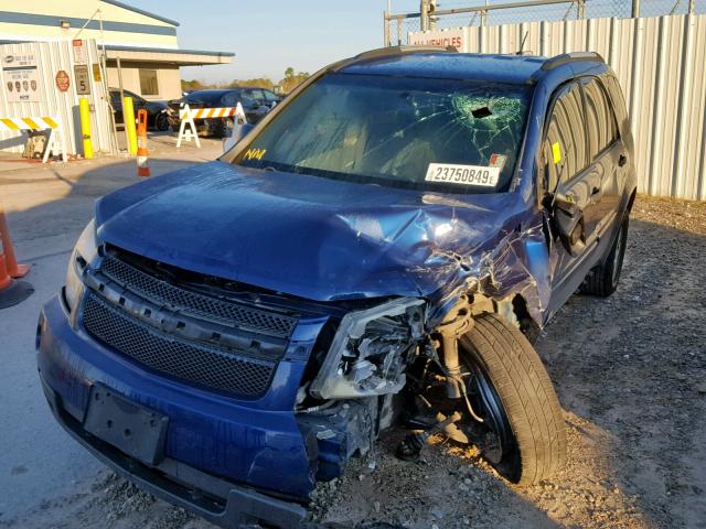 2CNDL23F786298677 - 2008 CHEVROLET EQUINOX LS BLUE photo 2