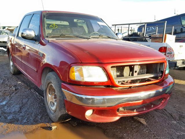 1FTRW07L92KC33579 - 2002 FORD F150 SUPER 红色 照片 1