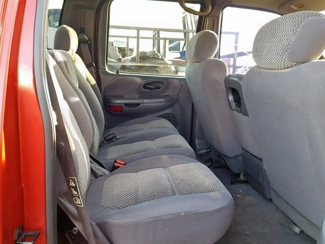 1FTRW07L92KC33579 - 2002 FORD F150 SUPER 红色 照片 6