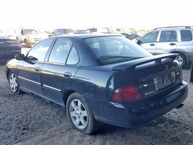 3N1AB51D84L730893 - 2004 NISSAN SENTRA SE- BLACK photo 3