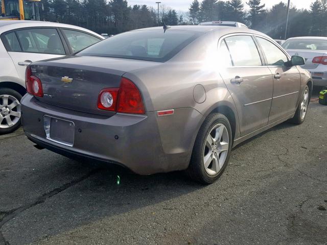 1G1ZB5EB7AF267619 - 2010 CHEVROLET MALIBU LS Qəhvəyi foto 4