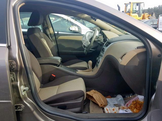 1G1ZB5EB7AF267619 - 2010 CHEVROLET MALIBU LS Qəhvəyi foto 5