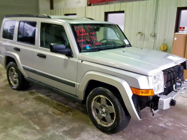 1J8HG48N26C149306 - 2006 JEEP COMMANDER 银色 照片 1