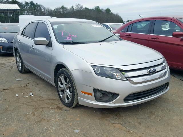 3FAHP0HA5CR306567 - 2012 FORD FUSION SE SILVER photo 1