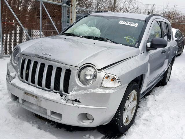 1J4NT1FA2AD652805 - 2010 JEEP COMPASS SP 银色 照片 2