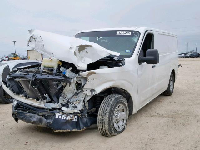 1N6BF0KX3EN109609 - 2014 NISSAN NV 1500 WHITE photo 2