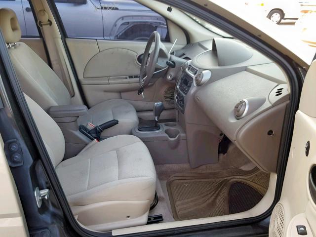 1G8AJ54F45Z130342 - 2005 SATURN ION LEVEL GOLD photo 5