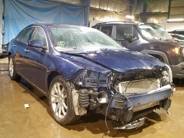 1G1ZE5EB5AF268629 - 2010 CHEVROLET MALIBU LTZ BLUE photo 1