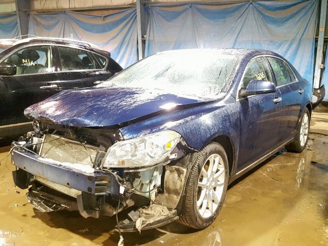 1G1ZE5EB5AF268629 - 2010 CHEVROLET MALIBU LTZ BLUE photo 2