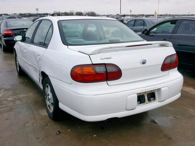 1G1ND52F14M678580 - 2004 CHEVROLET CLASSIC WHITE photo 3