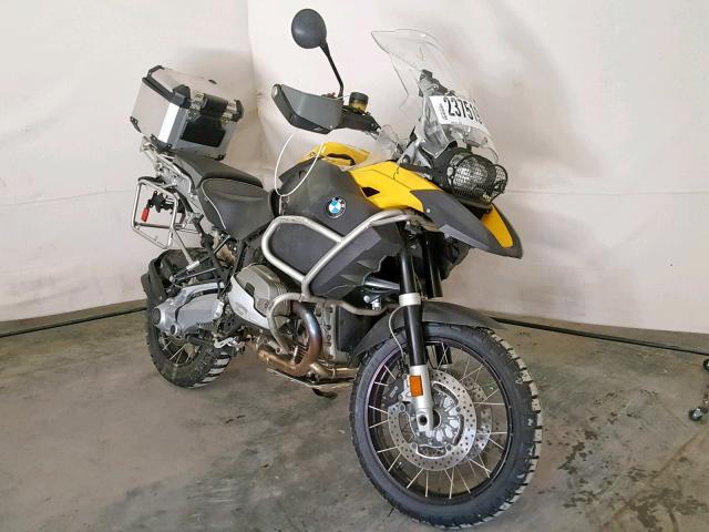 WB1048005BZX65963 - 2011 BMW R1200 GS A YELLOW photo 1