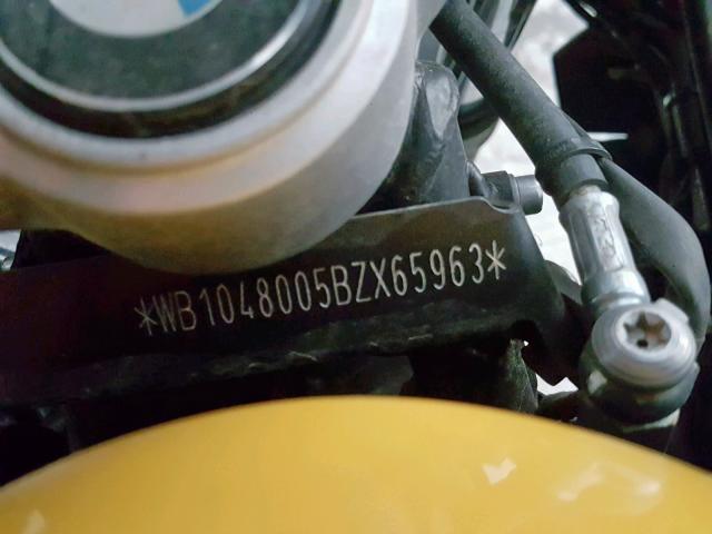 WB1048005BZX65963 - 2011 BMW R1200 GS A YELLOW photo 10