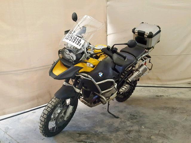 WB1048005BZX65963 - 2011 BMW R1200 GS A YELLOW photo 2