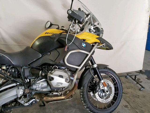WB1048005BZX65963 - 2011 BMW R1200 GS A YELLOW photo 5