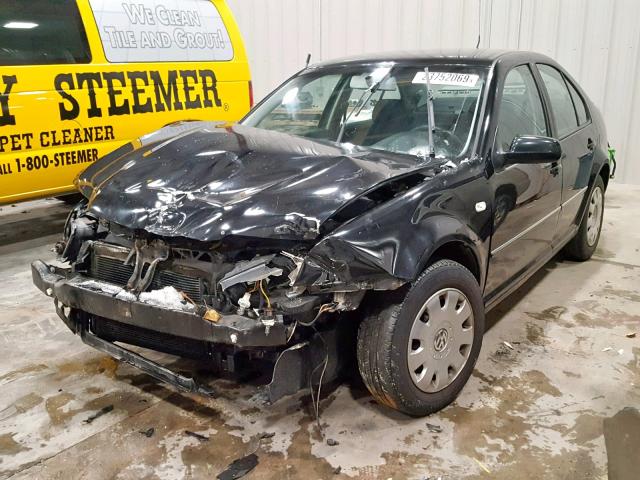 3VWRK69MX5M027430 - 2005 VOLKSWAGEN JETTA GL BLACK photo 2