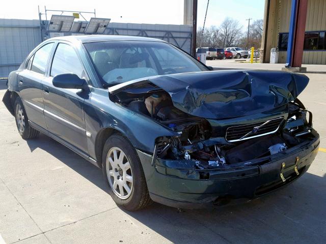 YV1RS61R922149090 - 2002 VOLVO S60 GREEN photo 1