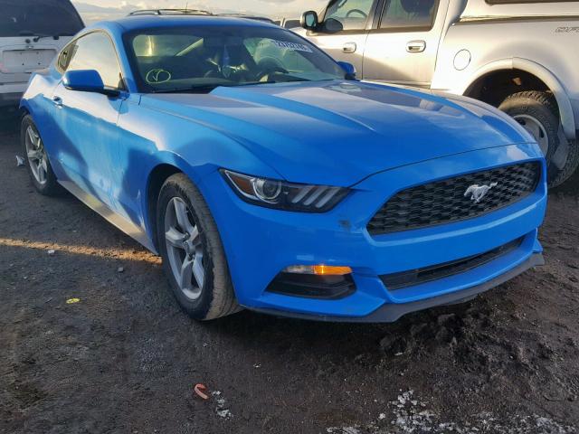1FA6P8AM9H5226709 - 2017 FORD MUSTANG BLUE photo 1
