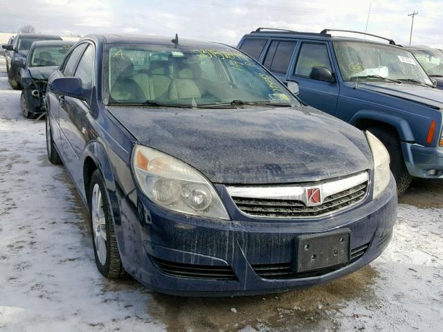 1G8ZS57N28F122345 - 2008 SATURN AURA XE BLUE photo 1